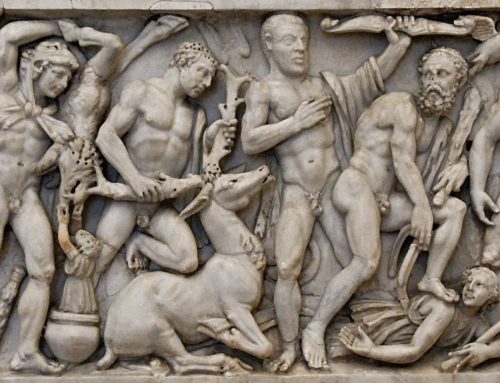 The Labors of Hercules statues