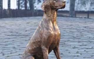 Bronze-statue-dog