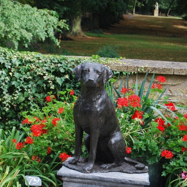 guardian bronze dog statue (3)