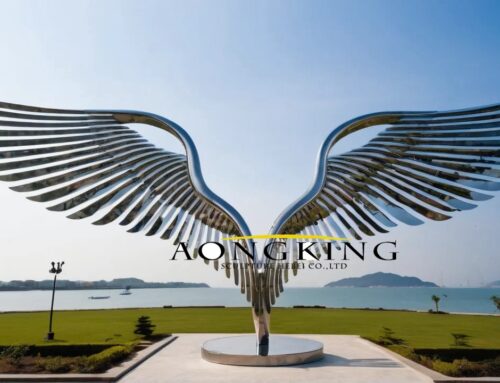 Freedom’s Wings Metal Design Aongking Sculpture