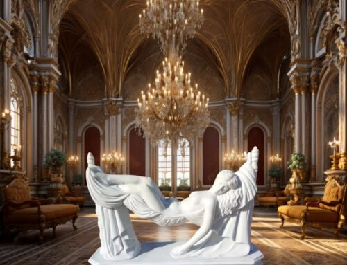 ‘Sleeping Beauty’ Marble Sculpture